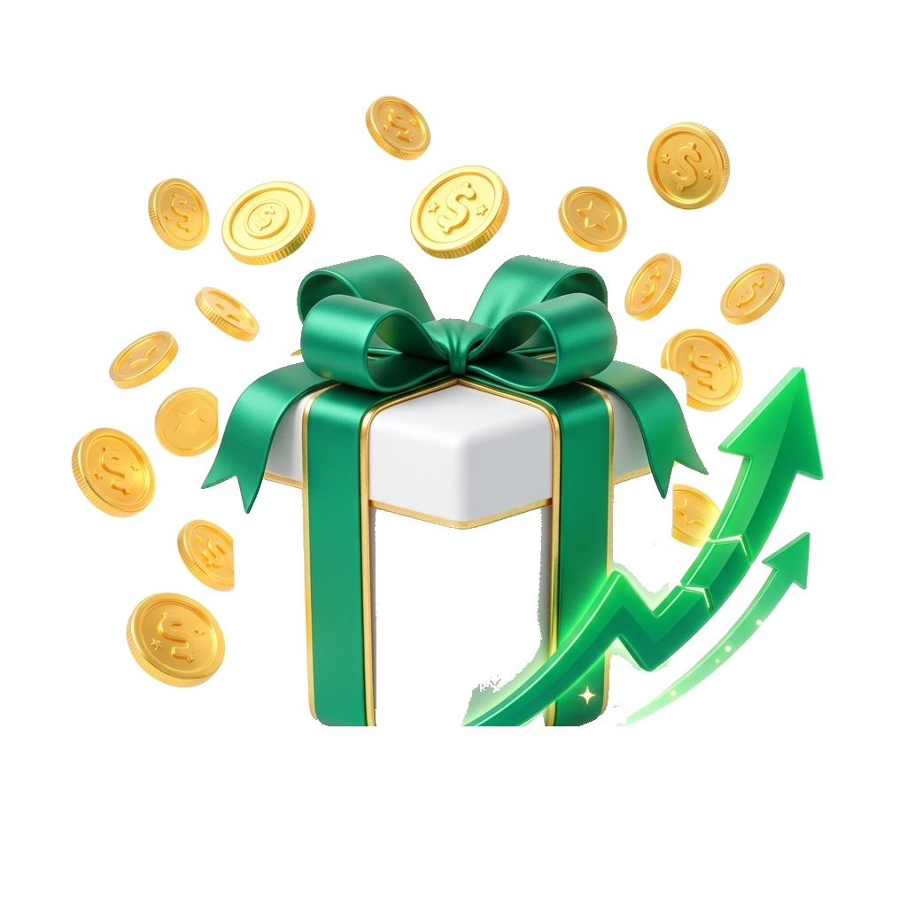 Referral Rewards 3D Illustration