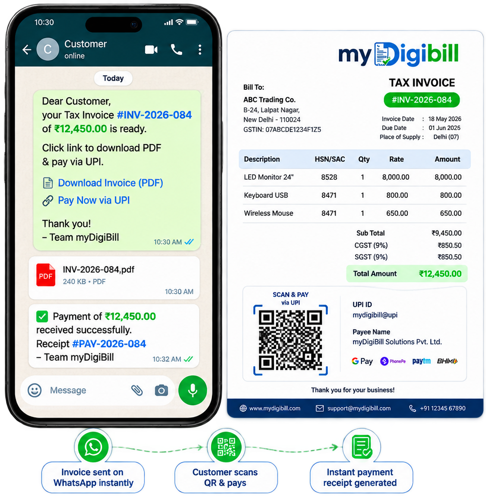 WhatsApp PDF Billing Software